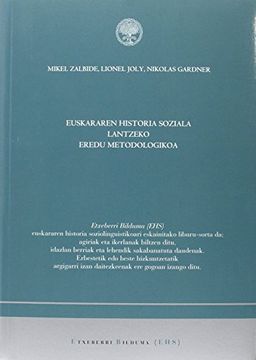 portada Euskararen Historia Soziala Lantzeko Eredu Metodologikoa (Etxeberri) (in Basque)