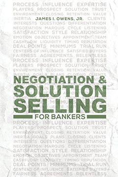 portada Negotiation and Solution Selling for Bankers (in English)