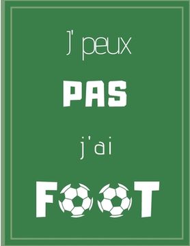 portada J'peux pas j'ai foot (en Francés)