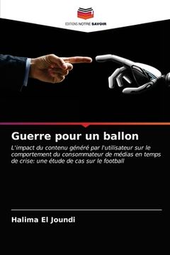 portada Guerre pour un ballon (en Francés)