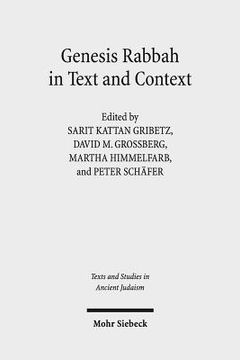 portada Genesis Rabbah in Text and Context