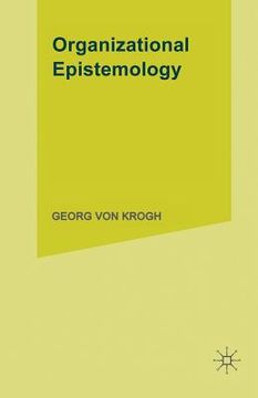 portada Organizational Epistemology (en Inglés)