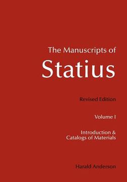 portada the manuscripts of statius (en Inglés)