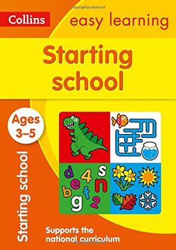 portada Starting School: Ages 3-5 (Collins Easy Learning Preschool) (en Inglés)