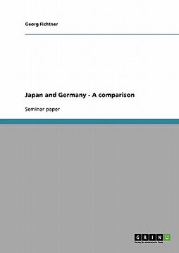 portada japan and germany - a comparison (en Inglés)