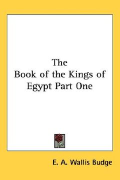 portada the book of the kings of egypt part one (in English)