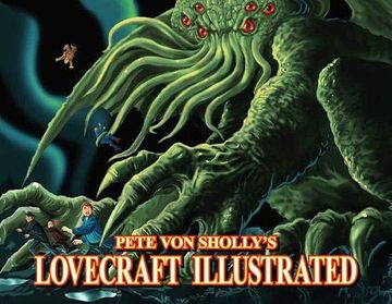 portada Pete von Sholly’S Lovecraft Illustrated (en Inglés)