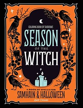 portada Coloring Book of Shadows: Season of the Witch (in English)