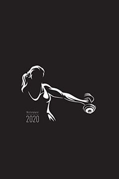 portada Wochenplaner 2020 - Fitness gym Bodybuilding: Fitness Kalender 2020 | 120 Seiten Wochenkalender, Terminkalender, Kalender 2020 Inkl. Fitness-Tracker. Ideal als Fitness gym Workout Taschenkalender (en Alemán)