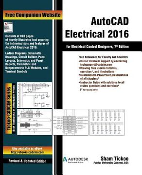 portada AutoCAD Electrical 2016 for Electrical Control Designers (in English)