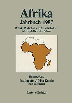 portada Afrika Jahrbuch 1987: Politik, Wirtschaft Und Gesellschaft in Afrika Südlich Der Sahara (en Alemán)