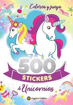 portada 500 Stickers de unicornios