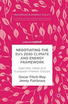 portada Negotiating the Eu'S 2030 Climate and Energy Framework: Agendas, Ideas and European Interest Groups (Progressive Energy Policy) (in English)