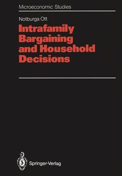 portada intrafamily bargaining and household decisions