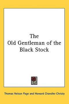 portada the old gentleman of the black stock (en Inglés)