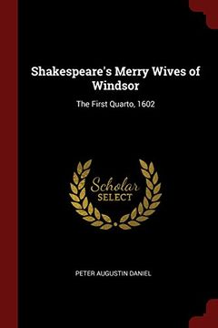 portada Shakespeare's Merry Wives of Windsor: The First Quarto, 1602