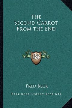 portada the second carrot from the end (en Inglés)