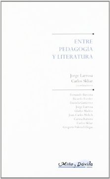 portada Entre Pedagogia y Literatura (in Spanish)