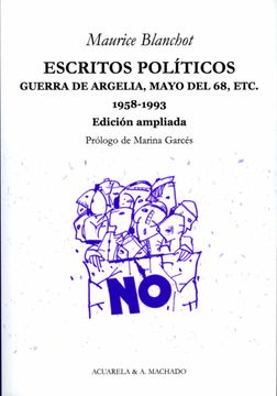 portada Escritos Politicos: Guerra de Argelia, Mayo del 68 (in Spanish)