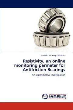 portada resistivity, an online monitoring parmeter for antifriction bearings (en Inglés)