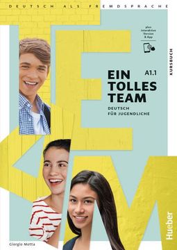 portada Ein Tolles Team A1. 1. Deutsch für Jugendliche. Deutsch als Fremdsprache / Kursbuch Plus Interaktive Version (in German)