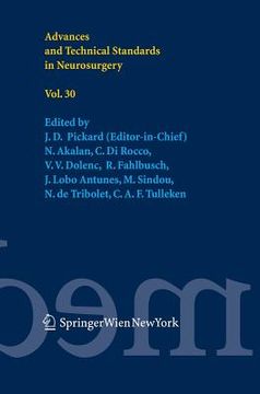 portada advances and technical standards in neurosurgery vol. 30 (in English)