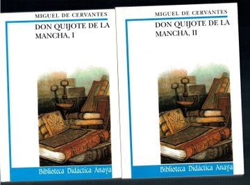 portada Don Quijote de la Mancha i y ii (Obra Completa en 2 Volúmenes)