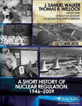 portada A Short History of Nuclear Regulation, 1946-2009 (in English)