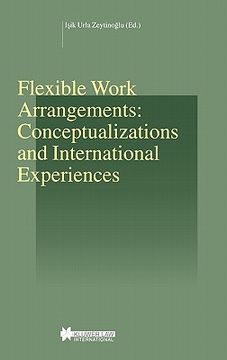 portada flexible work arrangements: conceptualizations and international experiences (en Inglés)