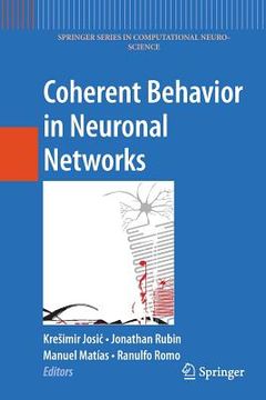 portada coherent behavior in neuronal networks (en Inglés)