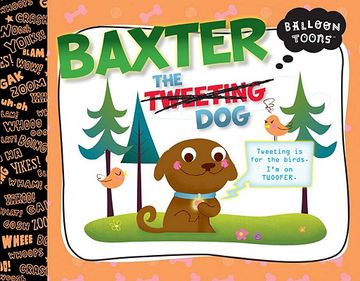 portada baxter the tweeting dog (en Inglés)
