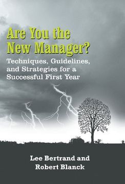 portada Are you the new Manager? Techniques, Guidelines, and Strategies for a Successful First Year 