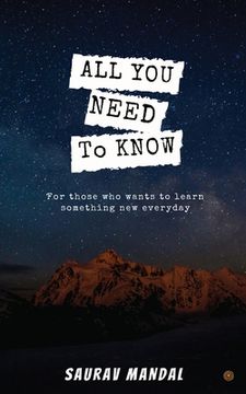 portada All You Need to Know (en Inglés)