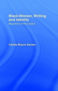 portada black women, writing and identity: migrations of the subject (en Inglés)