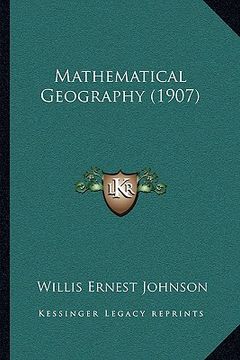 portada mathematical geography (1907) (in English)