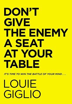 portada Don'T Give the Enemy a Seat at Your Table: It'S Time to win the Battle of Your Mind. (en Inglés)