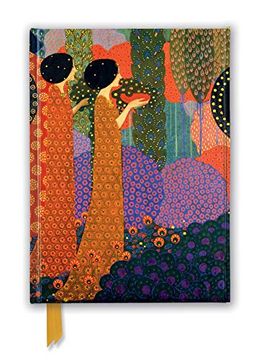 portada Vittorio Zecchin: Princesses in the Garden From a Thousand and one Nights (Foiled Journal) (Flame Tree Nots) (en Inglés)