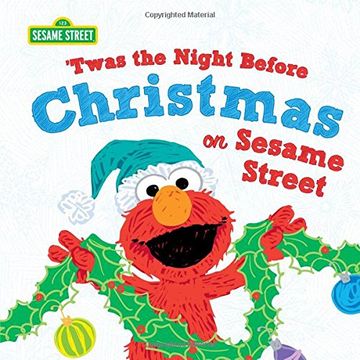 portada Twas the Night Before Christmas on Sesame Street (Sesame Street Scribbles) 
