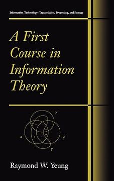 portada A First Course in Information Theory (in English)