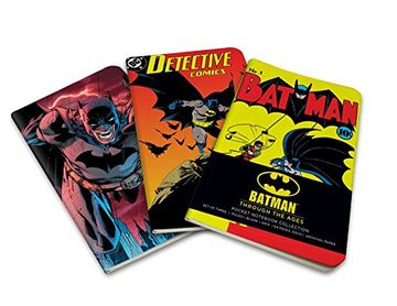 portada Dc Comics. Batman Through the Ages Pocket Journal (Stationery) 