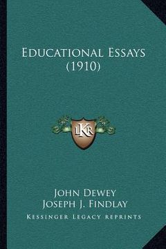 portada educational essays (1910) (en Inglés)