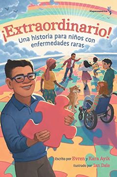 portada ¡Extraordinario! Una historia para niños con enfermedades raras (Hispanoamérica)