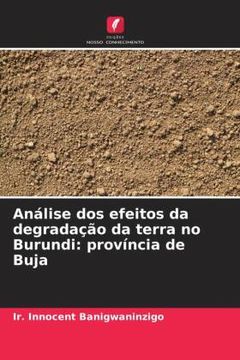 portada Anã Â¡ Lise dos Efeitos da Degradaã â§ã â£o da Terra no Burundi: Provã Â­Ncia de Buja