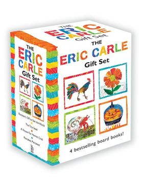 portada The Eric Carle Gift Set: The Tiny Seed; Pancakes, Pancakes! A House for Hermit Crab; Rooster'S off to see the World (The World of Eric Carle) (in English)