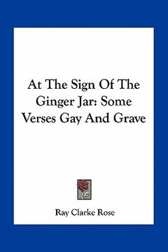 portada at the sign of the ginger jar: some verses gay and grave (in English)