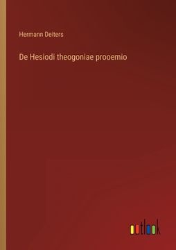 portada De Hesiodi theogoniae prooemio (en Alemán)