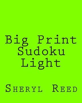 portada Big Print Sudoku Light: Large Grid Sudoku Puzzles (en Inglés)
