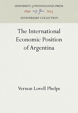 portada The International Economic Position of Argentina