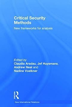portada Critical Security Methods: New Frameworks for Analysis (New International Relations) (in English)