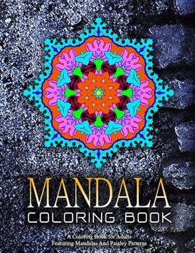 portada MANDALA COLORING BOOK - Vol.12: adult coloring books best sellers for women